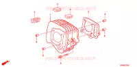 CYLINDRE pour Honda WAVE 100 MDM, Electric start de 2005