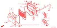 FILTRE A AIR pour Honda WAVE 110 Kick start  Front brake disk de 2009