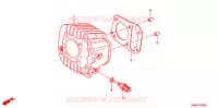 CYLINDRE pour Honda WAVE 110 Electric start  Front brake disk de 2009