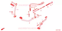 PEDALE   KICK pour Honda WAVE 110 Electric start  Front brake disk de 2009