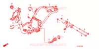 CADRE pour Honda TODAY 50 F de 2009