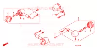 CLIGNOTANT pour Honda TODAY 50 F SPECIAL de 2010