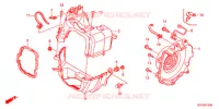 OUIES DE RADIATEUR pour Honda TODAY 50 F SPECIAL de 2010