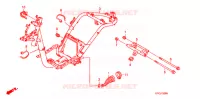 CADRE pour Honda TODAY 50 F de 2010