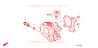 CYLINDRE pour Honda TODAY 50 F de 2010