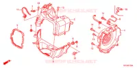 OUIES DE RADIATEUR pour Honda TODAY 50 F de 2010