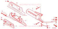 SILENCIEUX D'ECHAPPEMENT pour Honda TODAY 50 F de 2010