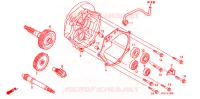 BOITE DE VITESSES pour Honda TODAY 50 de 2012