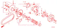EMBRAYAGE pour Honda LEAD 125 de 2015