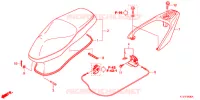 SELLE pour Honda LEAD 125 de 2017