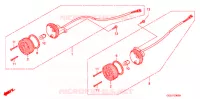 CLIGNOTANT AVANT pour Honda 50 GYRO X de 2004