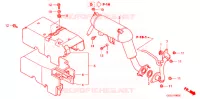 SILENCIEUX D'ECHAPPEMENT pour Honda 50 GYRO X de 2004