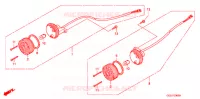 CLIGNOTANT AVANT pour Honda 50 GYRO X de 2005
