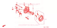 FLASQUE   MACHOIRES DE FREIN AVANT pour Honda 50 GYRO X de 2005
