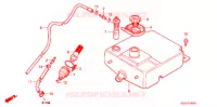 RESERVOIR D'HUILE pour Honda 50 GYRO X de 2005