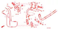 LEVIER DE GUIDON   CABLE   COMMODO pour Honda 50 GYRO X BASIC de 2010