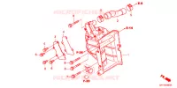 SUPPORT RADIATEUR pour Honda 50 GYRO X BASIC de 2010