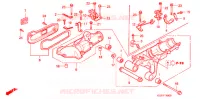 CARTER ORIENTABLE pour Honda 50 GYRO X de 1991