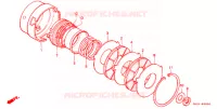 EMBRAYAGE DIFFERENTIEL pour Honda 50 GYRO X de 1991