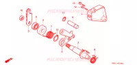 FREIN DE PARKING pour Honda 50 GYRO X de 1992