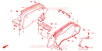 PLAQUE PROTECTRICE pour Honda 50 GYRO X de 1992