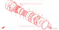 EMBRAYAGE DIFFERENTIEL pour Honda 50 GYRO X de 1993