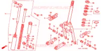 FOURCHE pour Honda 50 GYRO X de 1993