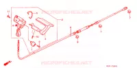 FREIN DE PARKING (2) pour Honda 50 GYRO X de 1993