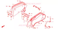 PLAQUE PROTECTRICE pour Honda 50 GYRO X de 1993