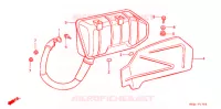 SILENCIEUX D'ECHAPPEMENT pour Honda 50 GYRO X de 1993
