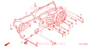 COUVERCLE GAUCHE pour Honda 50 GYRO X de 1994