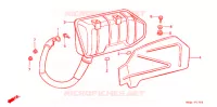 SILENCIEUX D'ECHAPPEMENT pour Honda 50 GYRO X de 1994