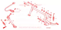 BEQUILLE pour Honda REFLEX 250 ABS de 2006