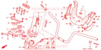 GUIDON   CARENAGE (NSS250/NSS250A) pour Honda REFLEX 250 ABS de 2006
