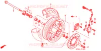 ROUE AVANT pour Honda REFLEX 250 ABS de 2006