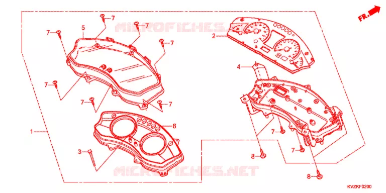 COMPTEUR  Honda SCOOTER 250 FORZA 2017  NSS250AAB