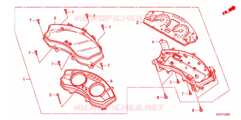 COMPTEUR  Honda SCOOTER 250 FORZA 2009  NSS250DA9
