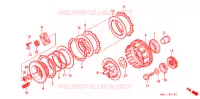 EMBRAYAGE pour Honda NT 650 BROS de 1988