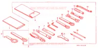 OUTIL pour Honda NT 650 BROS de 1988