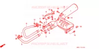 SILENCIEUX D'ECHAPPEMENT pour Honda NT 650 BROS de 1988