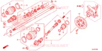 CARDAN pour Honda PIONEER 500 M2 de 2015