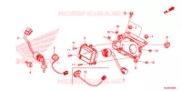 COMMODO   COMPTEUR pour Honda PIONEER 500 M2 de 2015