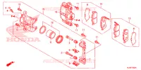 ETRIER DE FREIN AVANT pour Honda PIONEER 500 M2 de 2015