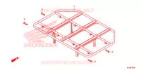 PORTE BAGAGES pour Honda PIONEER 500 M2 de 2015