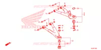TRIANGLES AVANT pour Honda PIONEER 500 M2 de 2015