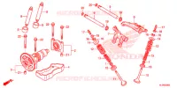ARBRE A CAMES   SOUPAPE pour Honda PIONEER 700 CAMO de 2014