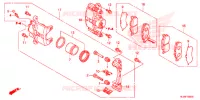 ETRIER DE FREIN AVANT pour Honda PIONEER 700 CAMO de 2014