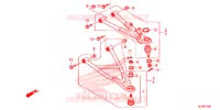 TRIANGLES AVANT pour Honda PIONEER 700 CAMO de 2014