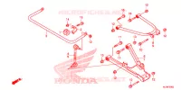 BRAS ARRIERE pour Honda PIONEER 700 CM de 2014