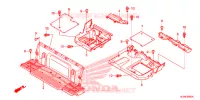 CARROSSERIE CENTRALE pour Honda PIONEER 700 CM de 2014